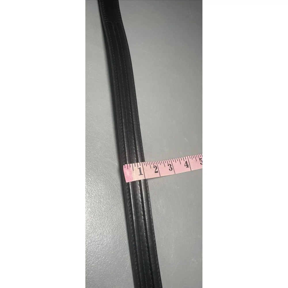 Men's‎ Black Leather Belt 8201 Size 42